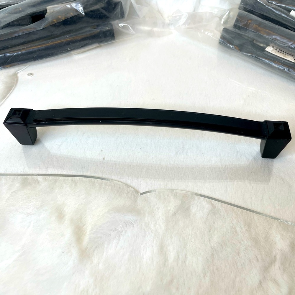 Farmhouse style Cabinet Pulls ~ Matte Black ~ 12
